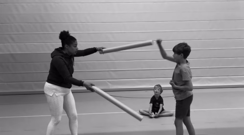 kickboksles voor scholen